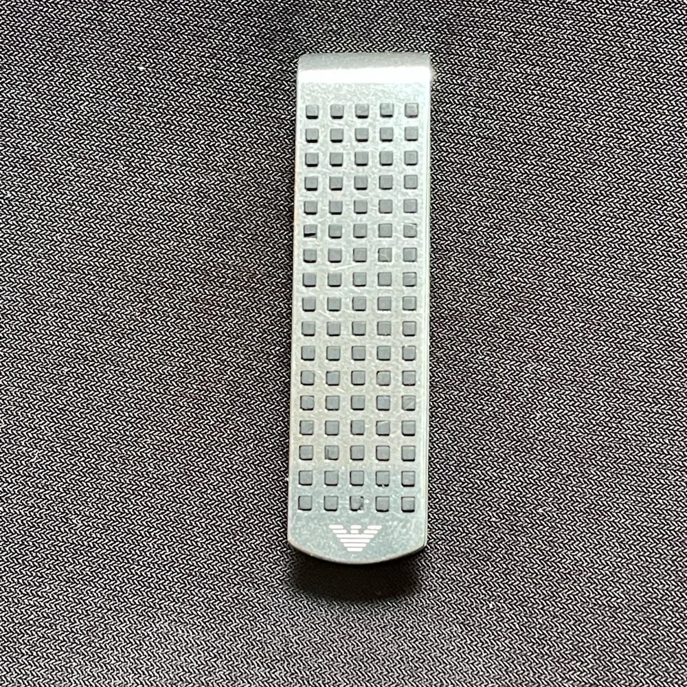 Emporio Armani Stainless Steel Men's Cufflinks and Tie Bar